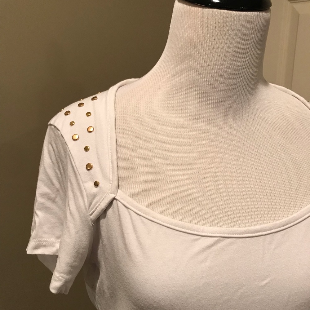 Cache White Top - Picture 2 of 4